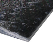 Sneeuw op snelle bliksem snijplank (Hoek)