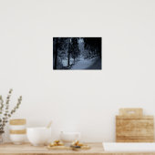 Sneeuw op Wandelpad 3 Poster (Keuken)