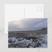 Sneeuw over de Kaart van eBay Post (Voorkant / Achterkant)