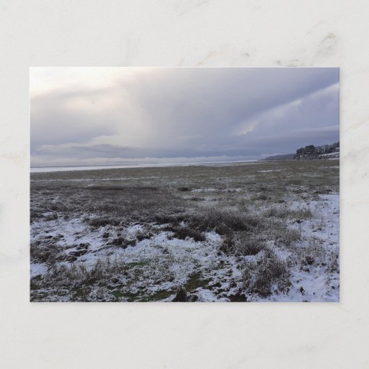 Sneeuw over de Kaart van eBay Post (Voorkant)