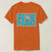 SNEEUW PANIC Motif for Snow Plow Driver T-shirt (Design voorkant)