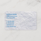 Sneeuw ploegen visitekaartje (Achterkant)