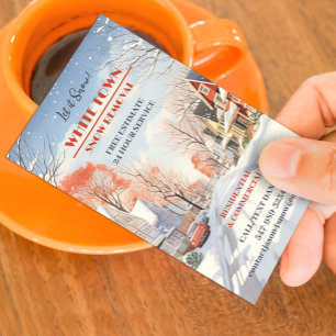 Sneeuw ploegen Visitekaartje