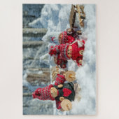 Sneeuw & Poppen Puzzel (Verticaal)