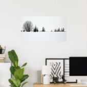 sneeuw poster (Thuiskantoor)