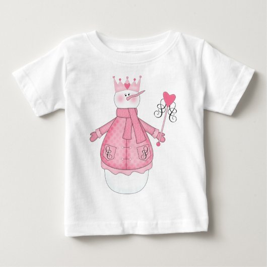 Sneeuw Prinses Vakantie Tshirts en geschenken (Voorkant)