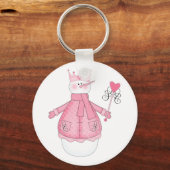 Sneeuw Prinses Vakantie Tshirts en geschenken Sleutelhanger (Voorkant)