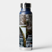 Sneeuw, rond het water waterfles (Rechts)