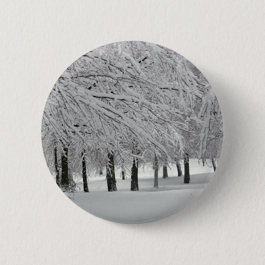 sneeuw ronde button 5,7 cm (Voorkant)