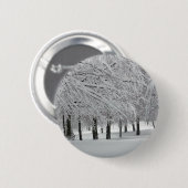 sneeuw ronde button 5,7 cm (Voorkant /achterkant)