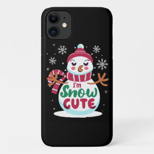 Sneeuw Schattig! Omarm de Winter Charme van Kerstm Case-Mate iPhone Case