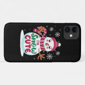 Sneeuw Schattig! Omarm de Winter Charme van Kerstm Case-Mate iPhone Case (Achterkant (horizontaal))