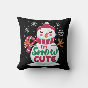Sneeuw Schattig! Omarm de Winter Charme van Kerstm Kussen