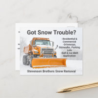 Sneeuw Shoveling Verwijderingstrucks Modern Compan