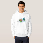Sneeuw Sled Hoodie (Voorkant volledig)