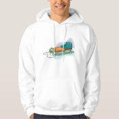 Sneeuw Sled Hoodie (Voorkant)