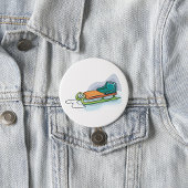 Sneeuw Sled Ronde Button 7,6 Cm