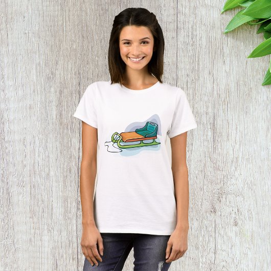 Sneeuw Sled T-shirt