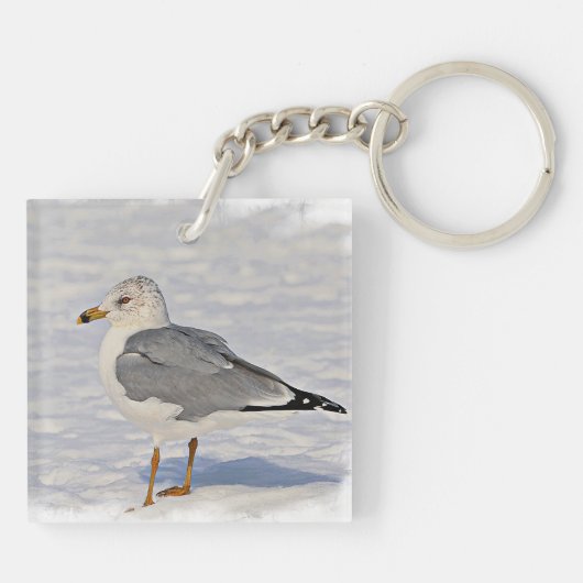 Sneeuw Sleutelhanger (Achterkant)