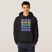 SNEEUW, SNEEUW, SNEEUW, SNEEUW HOODIE (Voorkant volledig)