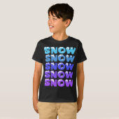 SNEEUW, SNEEUW, SNEEUW, SNEEUW T-SHIRT (Voorkant volledig)