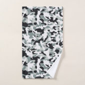 Sneeuw Stof Camouflage Bad Handdoek (Handdoek)