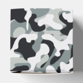 Sneeuw Stof Camouflage  Bedankdoosjes (Bovenkant)
