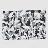Sneeuw Stof Camouflage Golfhanddoek (Horizontaal)