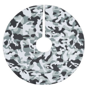 Sneeuw Stof Camouflage Kerstboom Rok
