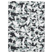 Sneeuw Stof Camouflage Klembord (Achterkant)