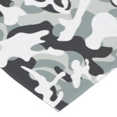 Sneeuw Stof Camouflage Korte Tafelloper (Hoek)