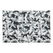 Sneeuw Stof Camouflage Kussensloop (Achterkant-Rechts)
