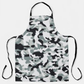 Sneeuw Stof Camouflage Schort (Voorkant)
