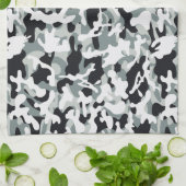 Sneeuw Stof Camouflage  Theedoek (Gevouwen)