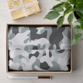 Sneeuw Stof Camouflage Tissue Papier (Geschenk)