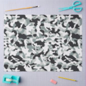 Sneeuw Stof Camouflage Tissue Papier (Craft)