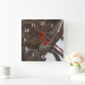 Sneeuw Storm Kardinaal Wandklok (Huis)