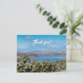 Sneeuw stuift bij Table Rock Lake Dank je kaartje Briefkaart (Staand voorkant)