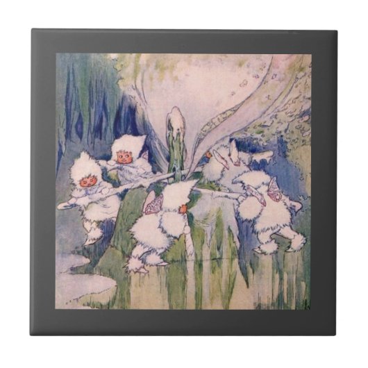 sneeuw tegeltje (Voorkant)