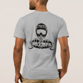 "Sneeuw...The other white drug" Sledders.com T-shi T-shirt (Achterkant)