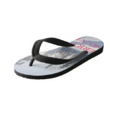 SNEEUW,TREES,DE ZON, KLAAR VOOR CHRISTMAS KINDER TEENSLIPPERS (Schuin)