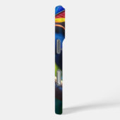 Sneeuw Uil Regenboog Tropische Uil Case-Mate iPhone Case (Achterkant / Rechts)