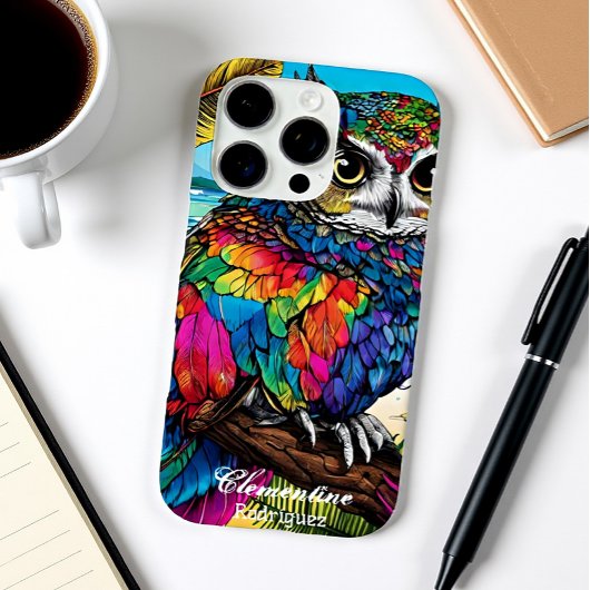 Sneeuw Uil Tropische Uil Dreamscape Case-Mate iPhone Case