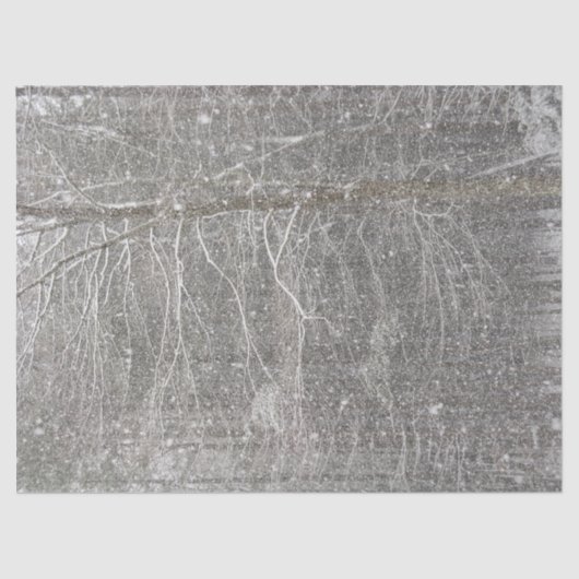 Sneeuw vallend tissuepapier (Voorkant)