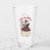 Sneeuw valt, boeken roepen glas (Achterkant)