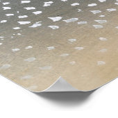 sneeuw van Momoyogusa  Japanse kunst Poster (Hoek)