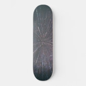 sneeuw van onder persoonlijk skateboard (Voorkant)