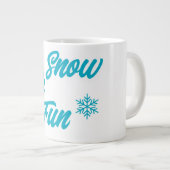 ❄️ Sneeuw Veel Leuk Kerstfeest Mok – Feestelijke S (Voorkant rechts)