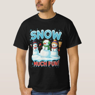Sneeuw veel plezier door Asarteon T-shirt