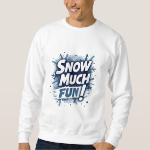 Sneeuw veel plezier trui